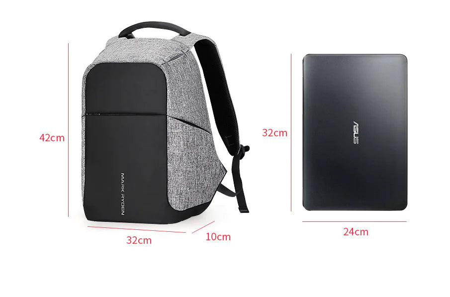 Mark Ryden Anti-Theft Backpack - 2 Colours