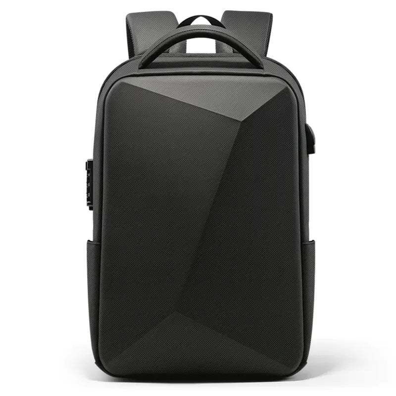 Hard Shell Anti-Theft Backpack with Password Lock Security - 2 Colours