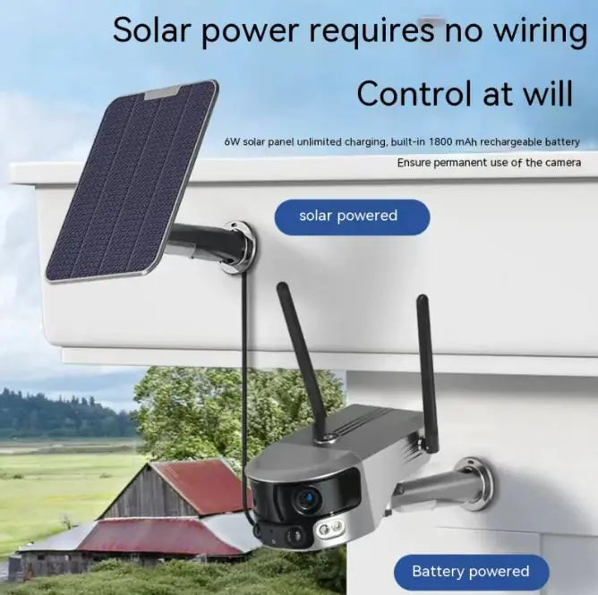Remote Solar Security Camera