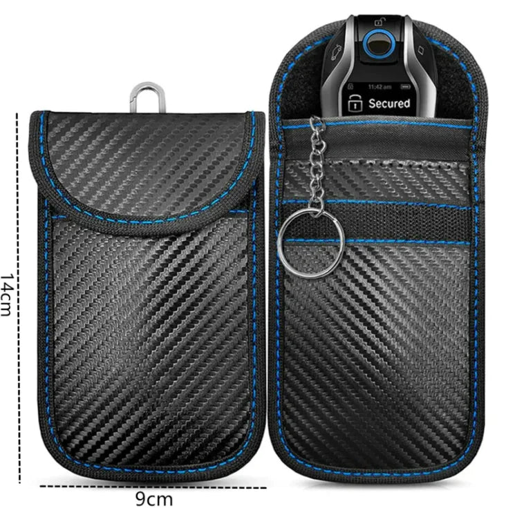 Signal Blocking RFID Pouch for car keys - 4 Colours