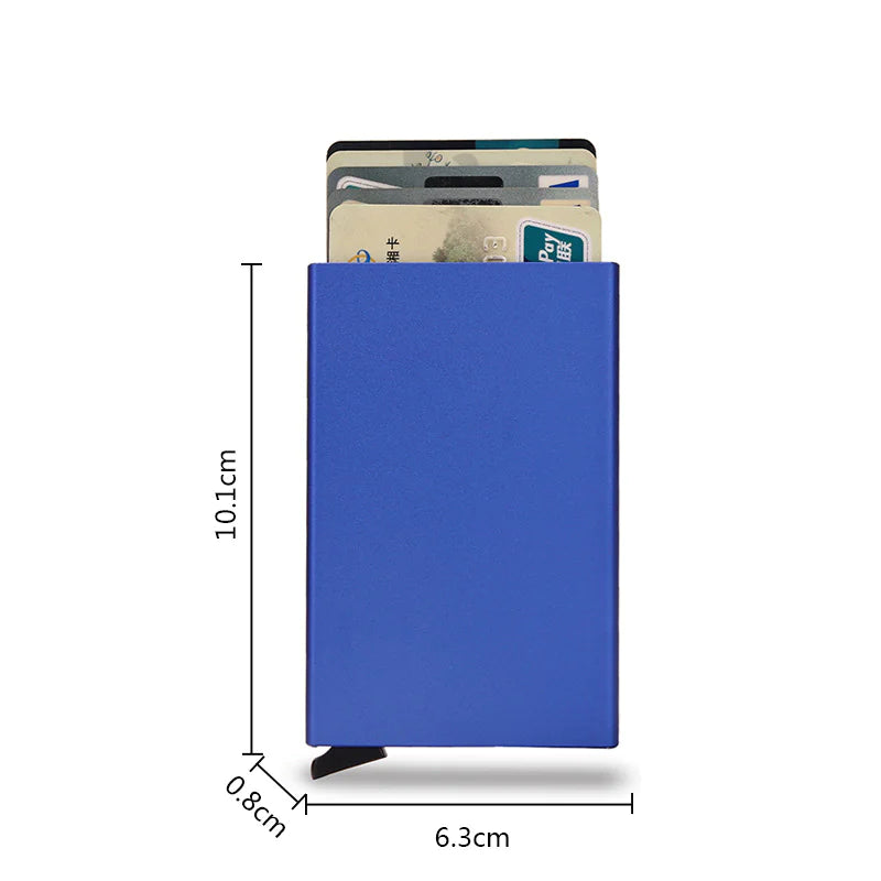 Anti-Magnetic RFID Card Holder Wallet - 8 Colours