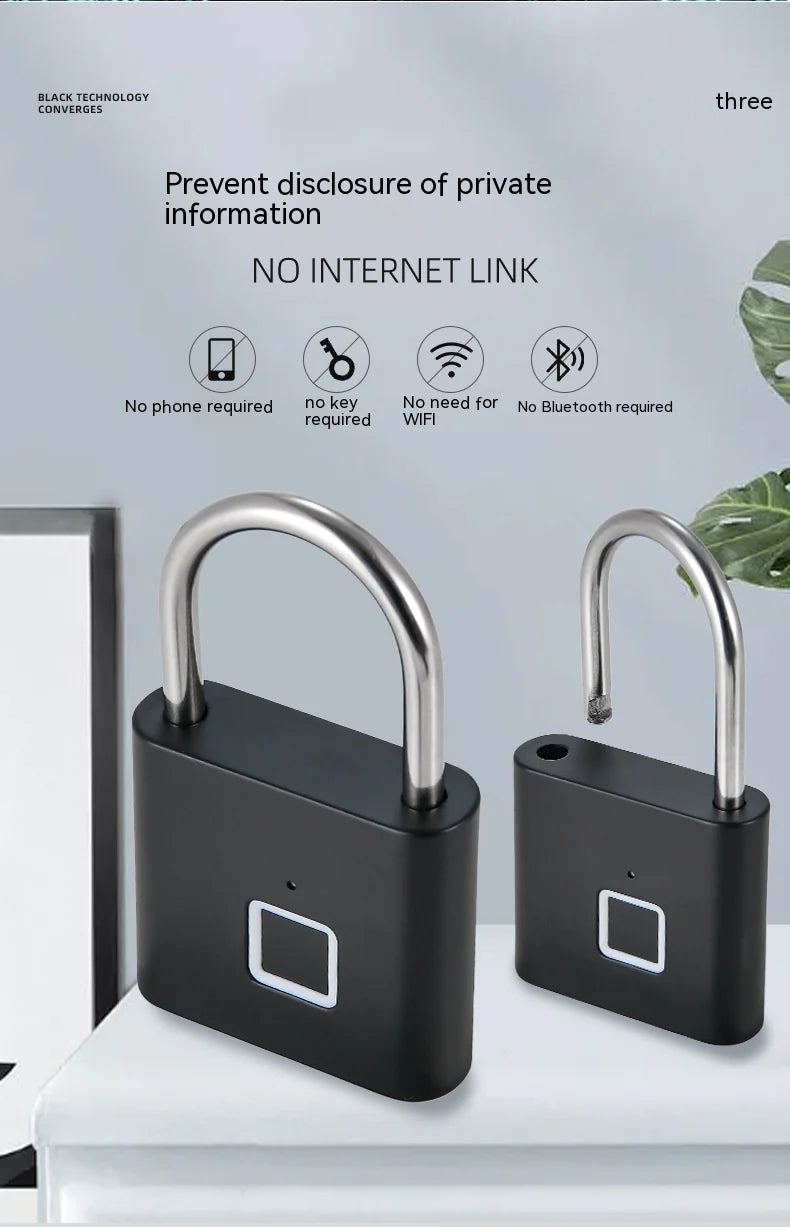 Fingerprint Activated Lock