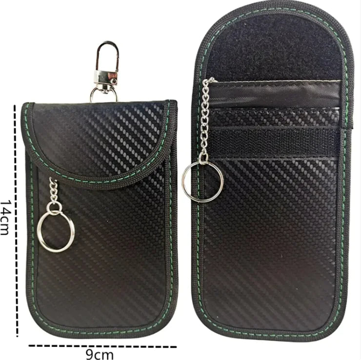 Signal Blocking RFID Pouch for car keys - 4 Colours