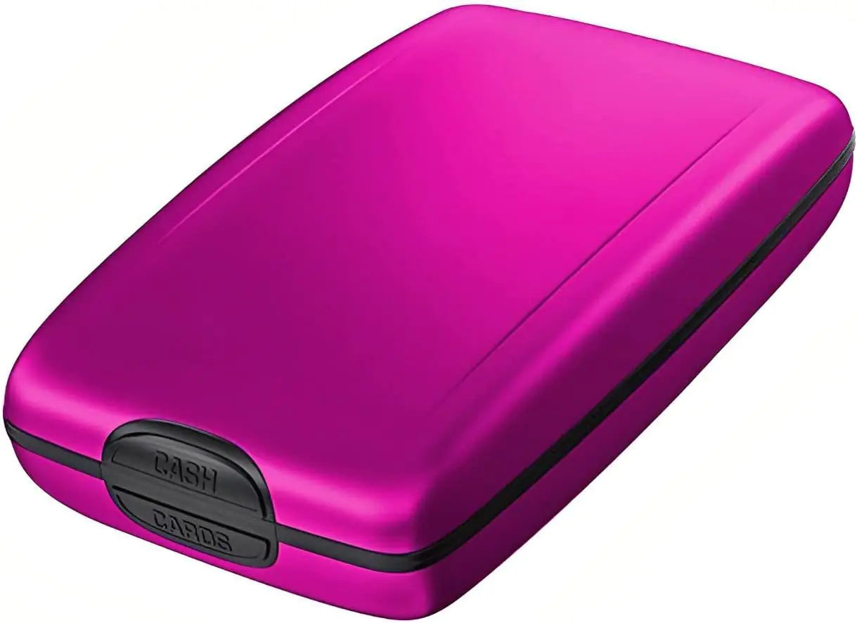 RFID Aluminium Wallet - Multifunctional Card Holder - 7 Colours