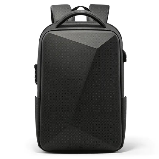 Hard Shell Anti-Theft Backpack with Password Lock Security - 2 Colours