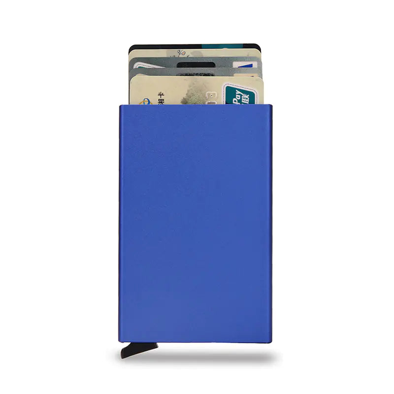 Anti-Magnetic RFID Card Holder Wallet - 8 Colours