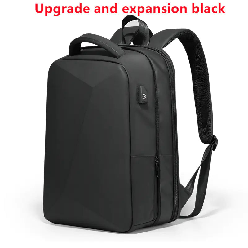 Hard Shell Anti-Theft Backpack with Password Lock Security - 2 Colours