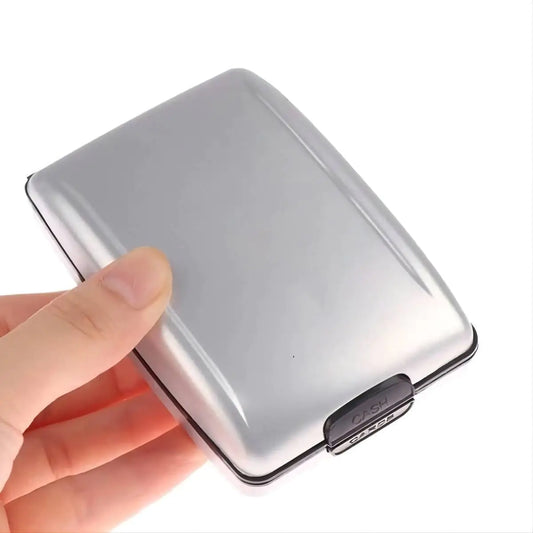 RFID Aluminium Wallet - Multifunctional Card Holder - 7 Colours