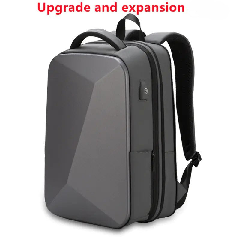 Hard Shell Anti-Theft Backpack with Password Lock Security - 2 Colours