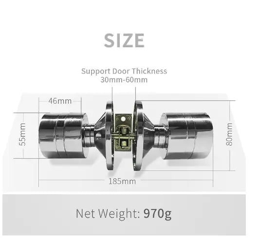 Smart Electronic Password Lock Door Knob