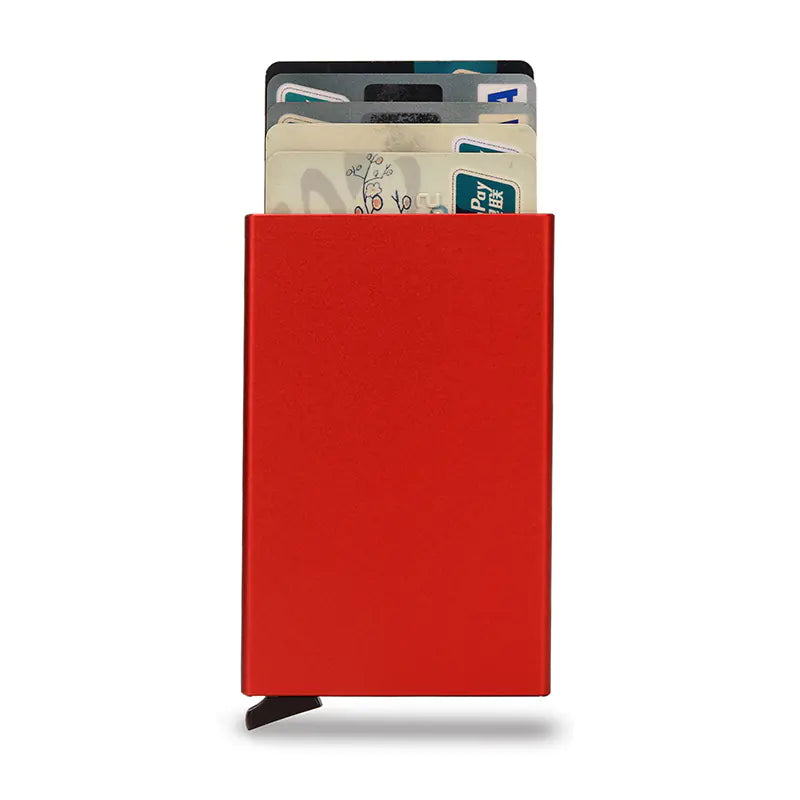 Anti-Magnetic RFID Card Holder Wallet - 8 Colours