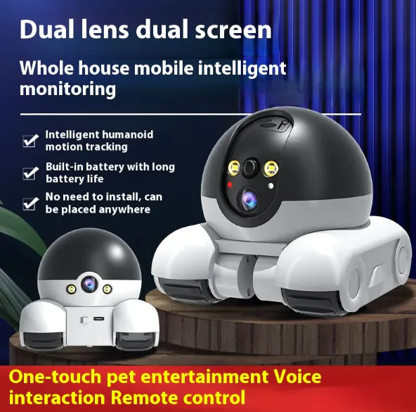 Wireless RC 360° HD Dual Lens Security Camera