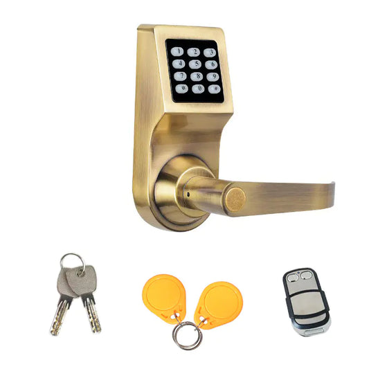 Smart Anti-Theft Door Handle Lock (4 unlock methods) - 2 Colours