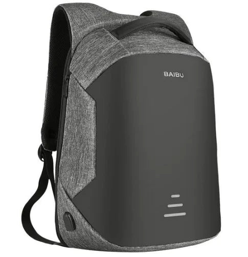 Stylish 15.6" Waterproof Anti-Theft Laptop Backpack with USB Port - 3 Colours